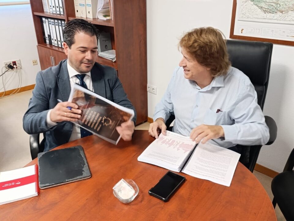 David Triguero (izquierda) y Agustín Espinosa
