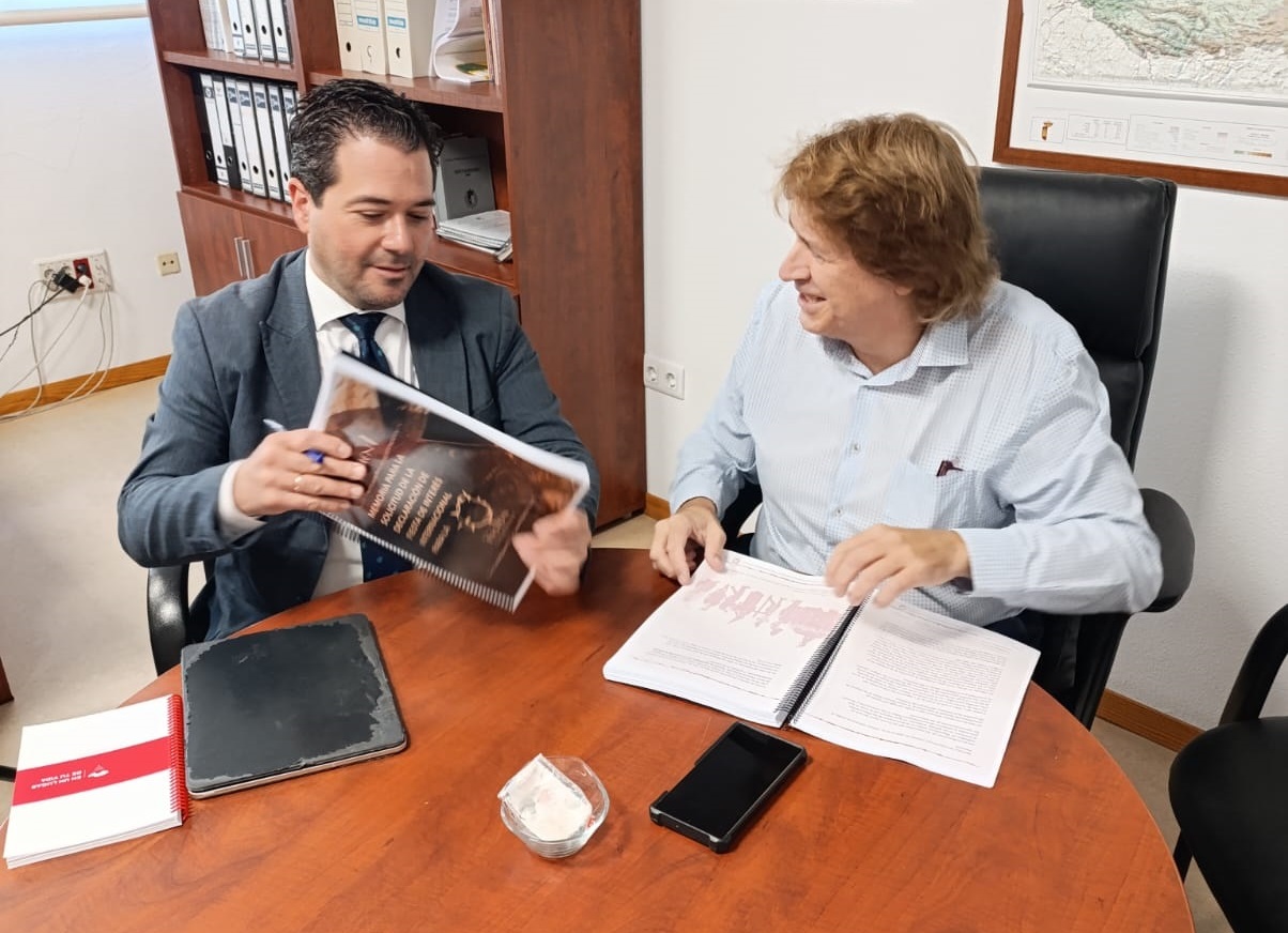 David Triguero (izquierda) y Agustín Espinosa