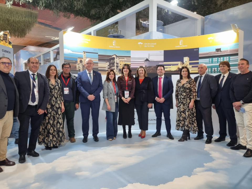 Delegación de autoridades del Campo de Calatrava en FITUR